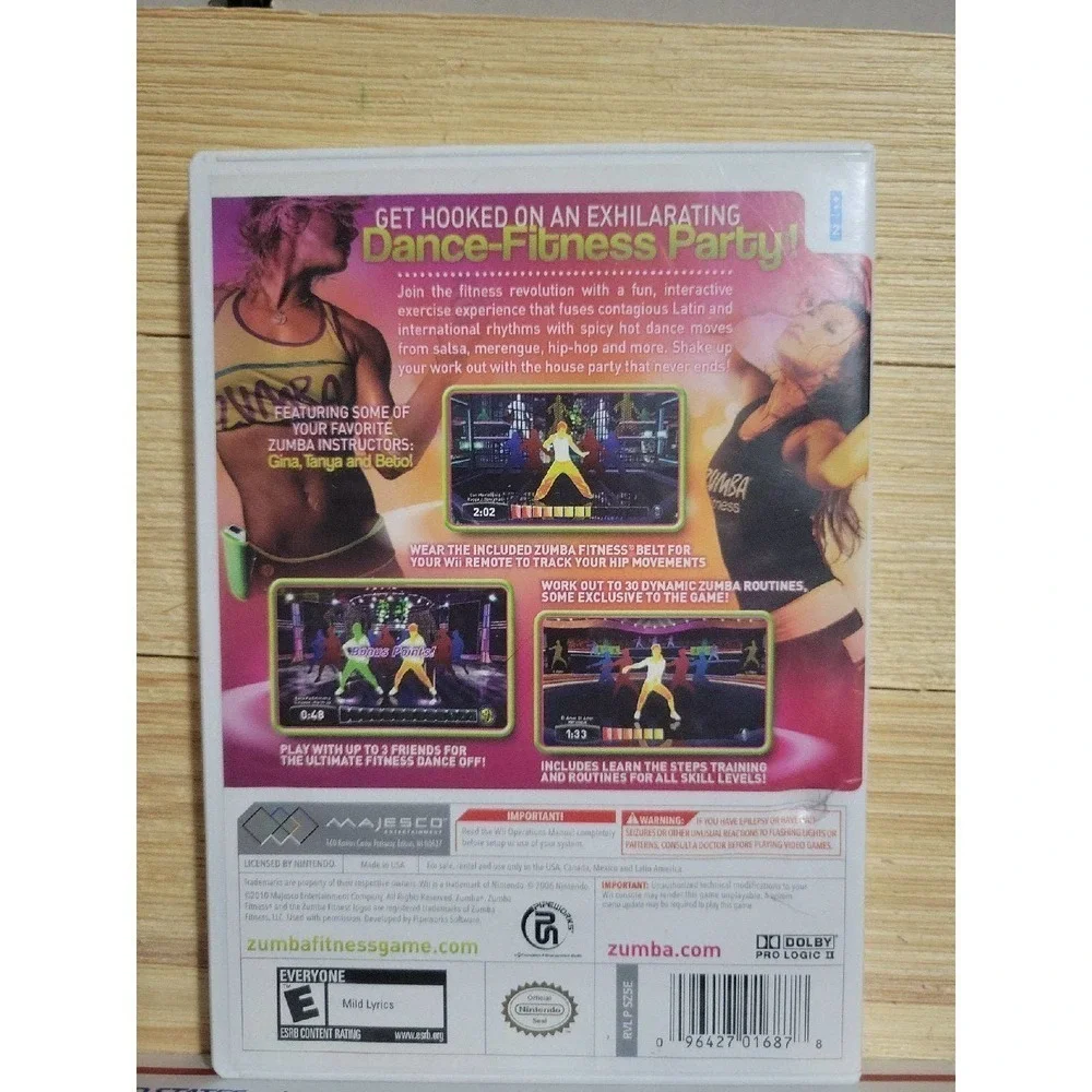 Zumba Fitness Join the Party wii